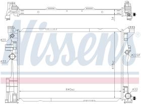 Nissens 67187 - RADIADOR MERCEDES GLA-CLASS X 156(1