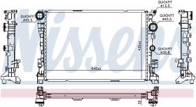 Nissens 67190 - RADIADOR MERCEDES E-CLASS W 212(09-