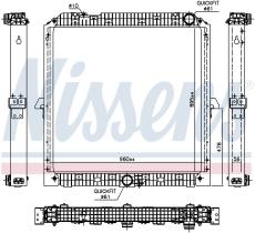 Nissens 67192 - RADIA MB ACTROS MP4 (11-) 892-978-52