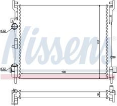 Nissens 67229 - RADIA RENAULT CLIO II 1.5DCI 100CV (04>) A/M