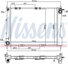 Nissens 67284 - RADIA RENAULT CLIO III 2.0 16V SPORT (02/06>)