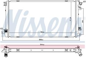 Nissens 67287 - RADIA RENAULT MASTER II 2.5DCI +FAP (8/06>) INTERSTAR (02>)