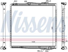 Nissens 67290 - RADIA SCANIA P,G,R,T SERIES (05-) 940-1050-40