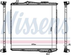 Nissens 672910 - RADIA SCANIA P/G/R/T (8/04-) 940-970-40 - LATERALES