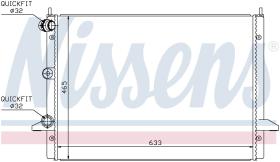 Nissens 67303 - RADIADOR VOLKSWAGEN SHARAN(7M)(95-)