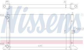 Nissens 67305 - RADIADOR VOLKSWAGEN SHARAN(7M)(95-)