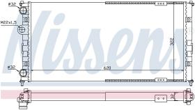 Nissens 67308 - RADIADOR VOLKSWAGEN CADDY II(9K.9U)