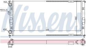 Nissens 67308 - RADIADOR VOLKSWAGEN CADDY II(9K.9U)