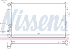 Nissens 67322 - RADIADOR VOLKSWAGEN POLO IV(9N)(01-