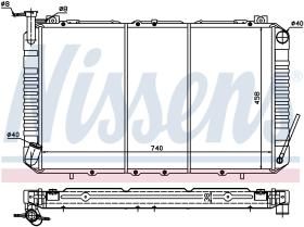 Nissens 67327 - RADIA NISSAN PATROL Y60 GR 2.8T (88>97)