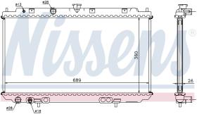 Nissens 67348A - RADIA NISSAN PRIMERA III P12/W12 1.9DCI (04-02>)