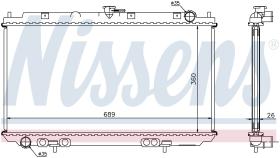 Nissens 67349A - RADIA NISSAN ALMERA II N16 2.2 DI/DCI (00>) PRIMERA P12