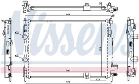 Nissens 67360 - RADIA NISSAN QASHQAI 1.5DCI (02/07>)