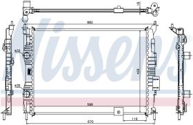 Nissens 67364 - RADIADOR NISSAN QASHQAI(J10)(07-)1.