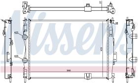 Nissens 67367 - RADIADOR NISSAN QASHQAI(J10)(07-)1.