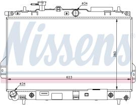 Nissens 67480 - RADIA HYUNDAI MATRIX 1.6/1.8 AUT. (01>)