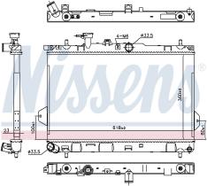 Nissens 67481 - RADIA HYUNDAI MATRIX 1.6/1.8 +/-AC (6/01>)