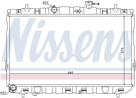 Nissens 67494 - RADIADOR HYUNDAI COUPE(GK)(02-)1.6