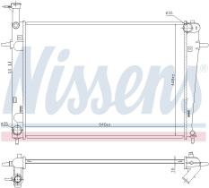 Nissens 675003 - RADIA HYUNDAI TUCSON/SPORTAGE 2.0I (8/04>) HALLA