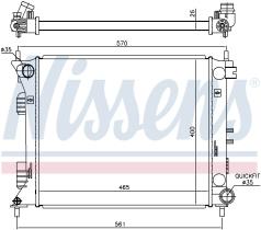 Nissens 675007 - RADIADOR HYUNDAI VELOSTER(FS)(11-)1