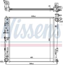 Nissens 675022 - RADIA KIA SPORTAGE 1.7/2.0 CRDI (7/10>) HYUNDAI IX 35 AUT.