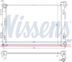 Nissens 675052 - RADIADOR HYUNDAI SONATA VII(LF)(14-