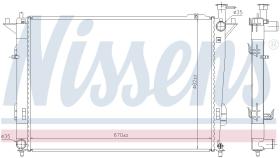 Nissens 675068 - RADIADOR HYUNDAI SANTA FE(DM)(12-)2
