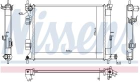 Nissens 675072 - RADIA HYUNDAI I20 (GB) 1.2/1.4I (14-)