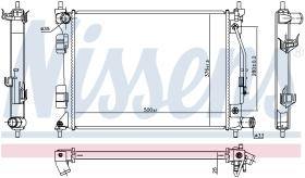 Nissens 675073 - RADIADOR HYUNDAI I20(GB)(14-)1.4 I