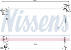 Nissens 67515 - RADIADOR HYUNDAI IX35(LM)(09-)2.0 I