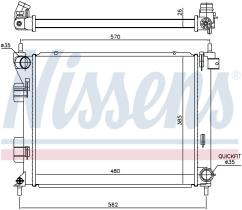 Nissens 67616 - RADIA HYUNDAI I20 1.1/1.4 CRDI (15-)