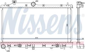 Nissens 67720 - RADIADOR SUBARU LEGACY(BM.BR)(09-)2