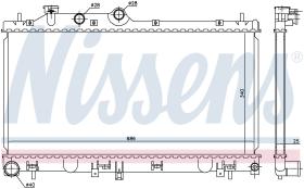 Nissens 67721 - RADIA SUBARU LEGACY/OUTBACK 2.0D (9/09>) MAN.