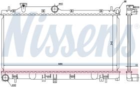 Nissens 67723 - RADIA SUBARU LEGACY 2.0/2.5/3.0 (03>) OUTBACK (03>) MAN