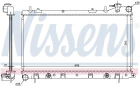 Nissens 67728 - RADIADOR SUBARU FORESTER(SG)(02-)2.