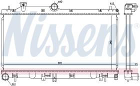 Nissens 67736 - RADIADOR SUBARU FORESTER(SH)(08-)2.