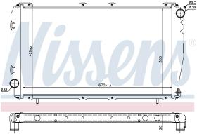 Nissens 67740 - RADIADOR SUBARU IMPREZA (GF.GC)(92-