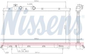 Nissens 67743 - RADIADOR SUBARU FORESTER(SJ)(12-)2.