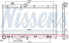 Nissens 67745 - RADIADOR SUBARU FORESTER(SJ)(12-)2.