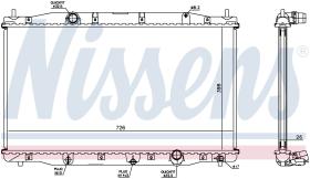 Nissens 68092 - RADIA HONDA CRV III 2.2 CTDI (5/06>12/09)