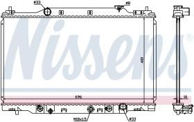 Nissens 68104 - RADIADOR HONDA STREAM(RN)(00-)2.0 I