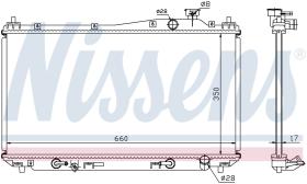 Nissens 68115 - RADIA HONDA CIVIC VI 1.4/1.6/1.7 (01>05) M/A