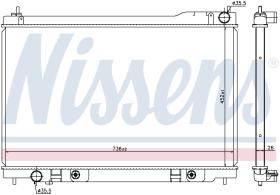 Nissens 68118 - RADIADOR INFINITI FX 45