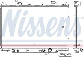 Nissens 681382 - RADIADOR HONDA STEPWAGON(01-)2.0 I