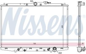 Nissens 681385 - RADIADOR HONDA ODYSSEY II(RA6-RA9)(