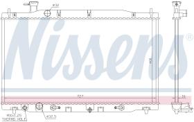 Nissens 68139 - RADIADOR HONDA CR-V(RE)(06-)2.4 I 1