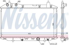 Nissens 68147 - RADIADOR HONDA CIVIC  VIII(FN.FK)3-