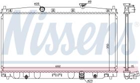 Nissens 68148 - RADIADOR HONDA CR-Z(ZF1)(10-)1.5 HY