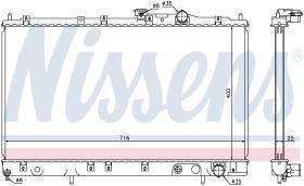 Nissens 68159 - RADIADOR MITSUBISHI SPACE RUNNER(N1