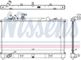 Nissens 68507 - RADIA MAZDA 6 1.8/2.0 16V (07-)